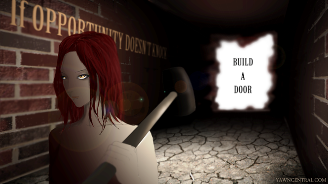 if opportunity doesnt knock build a door