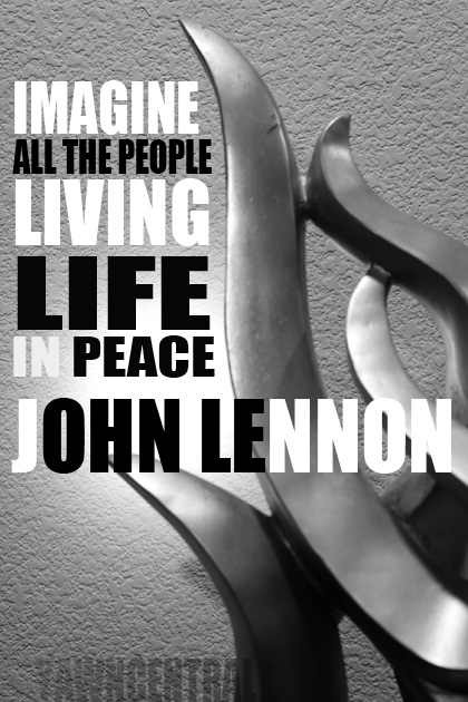 peace quotes imagine all the people living life in peace john lennon