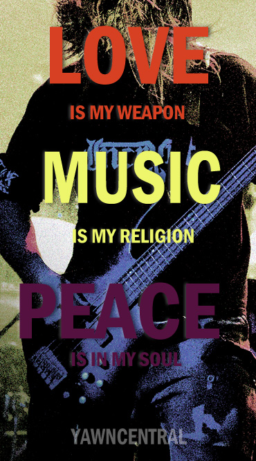 peace quotes love is my weapon music is my religion peace is in my soul author
