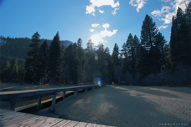 Emerald Bay Dock Beach