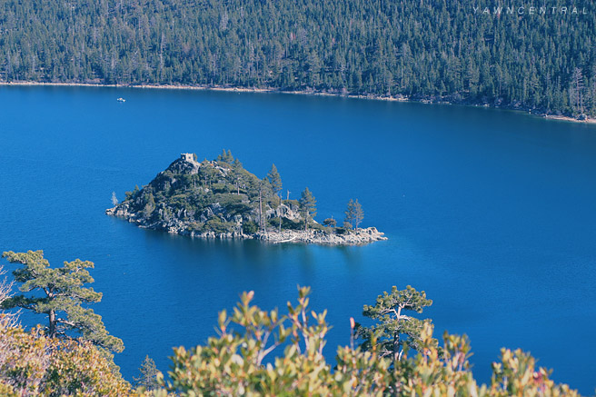 Emerald Bay Lake Tahoe Island