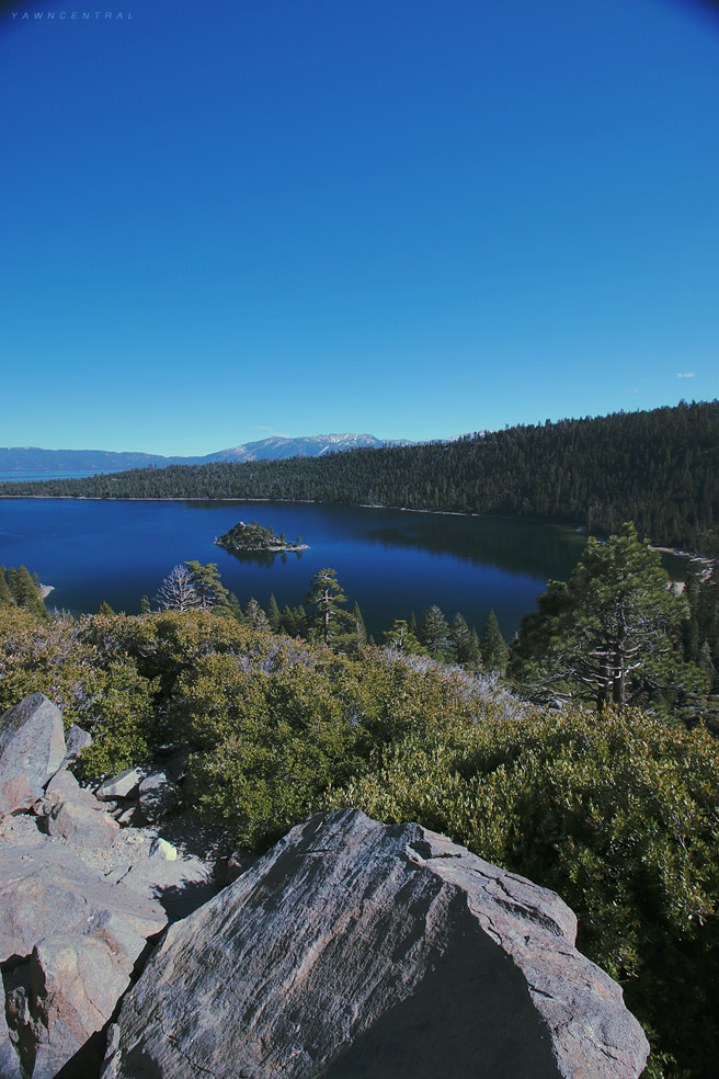 Emerald Bay Lake Tahoe Vertical